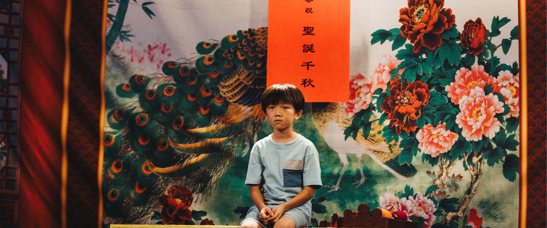 Shèng dàn kuài lè backdrop