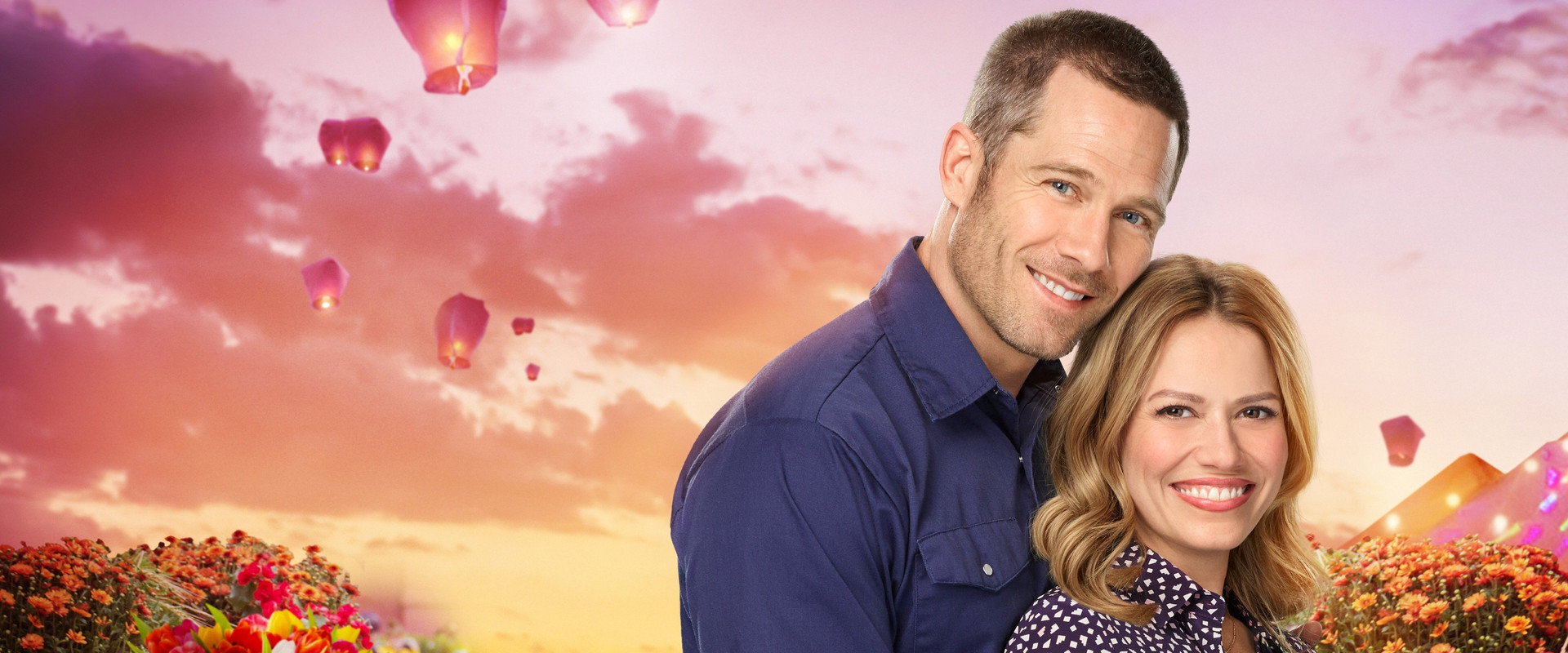 A Valentine's Match backdrop