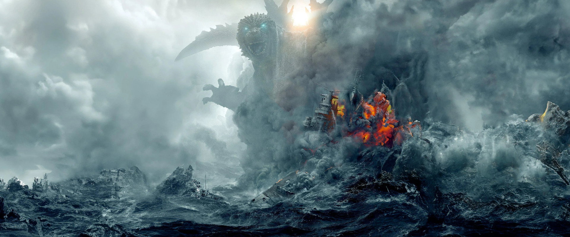 Godzilla Minus One backdrop