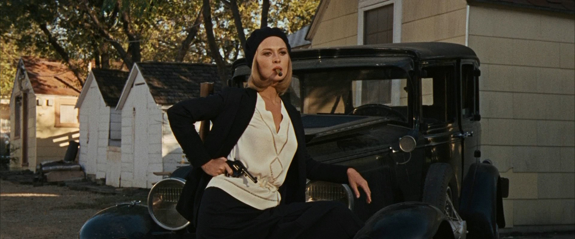 Bonnie and Clyde backdrop