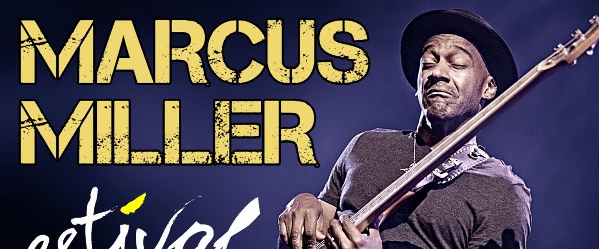 Marcus Miller - Laid Black Tour - Estival Jazz Lugano backdrop