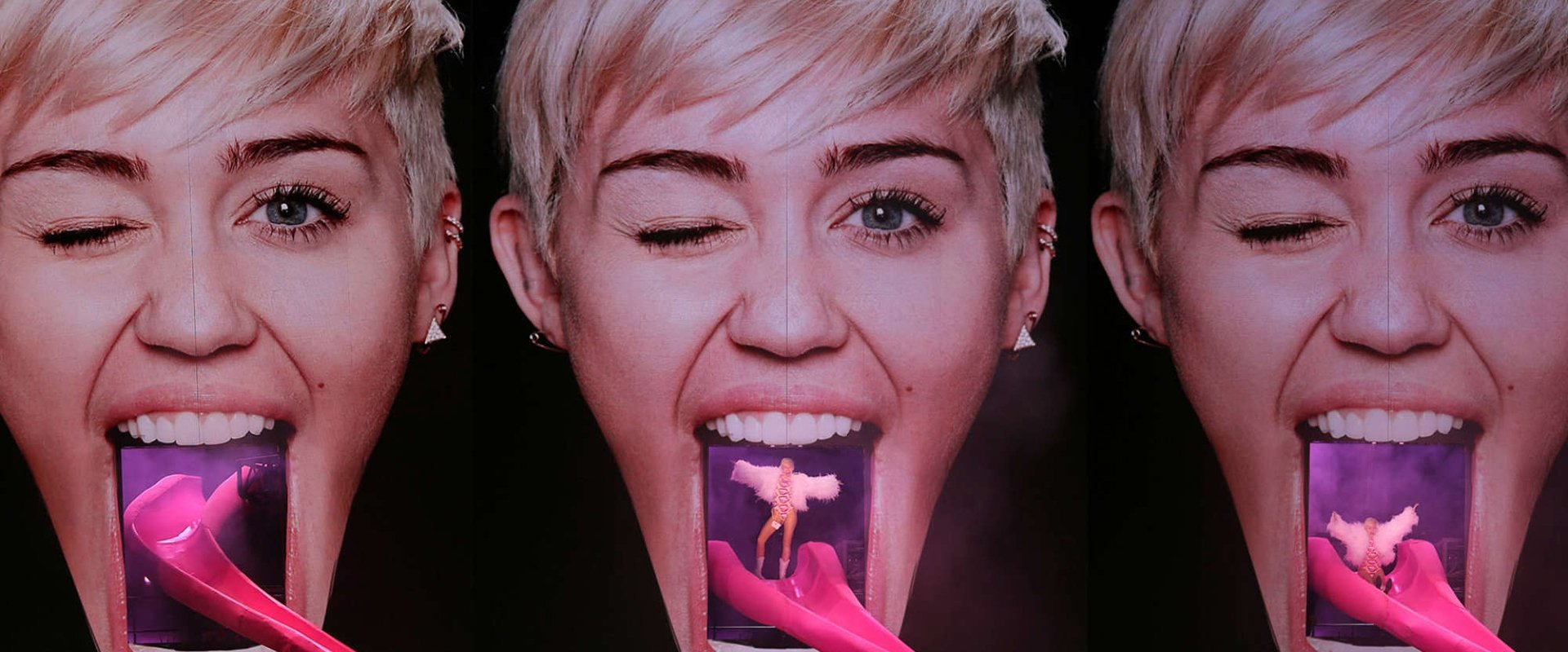Miley Cyrus: Bangerz Tour backdrop