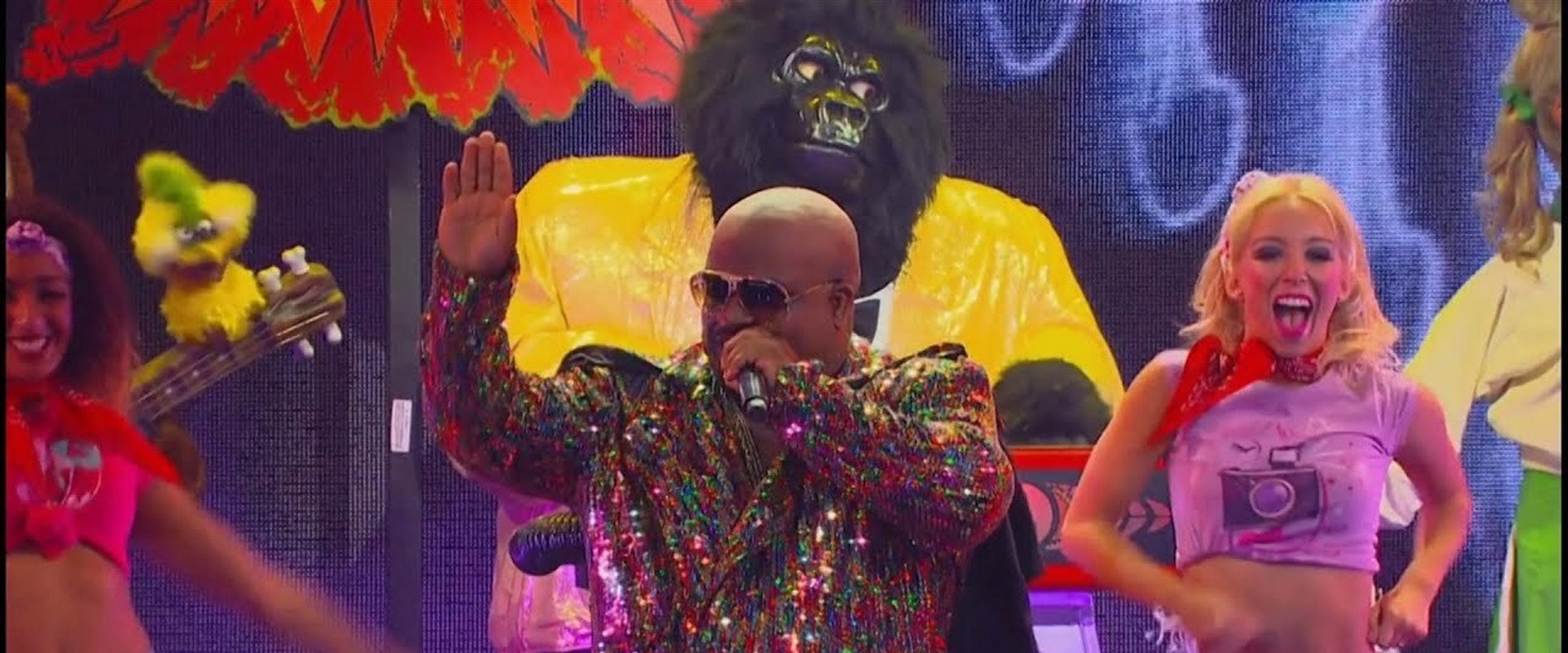 CeeLo Green is Loberace - LIve in Las Vegas backdrop