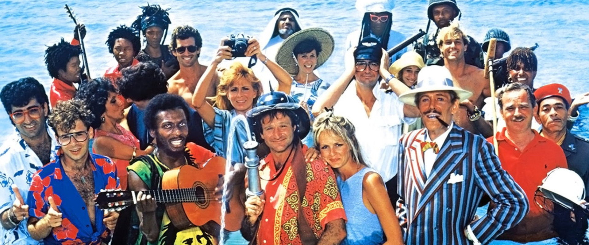 Club Paradise backdrop