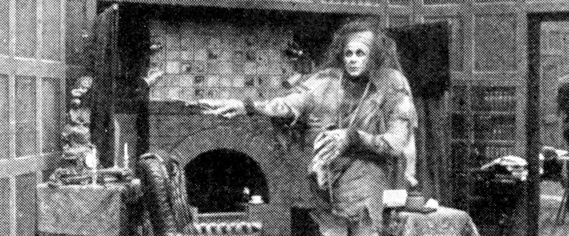 Frankenstein backdrop