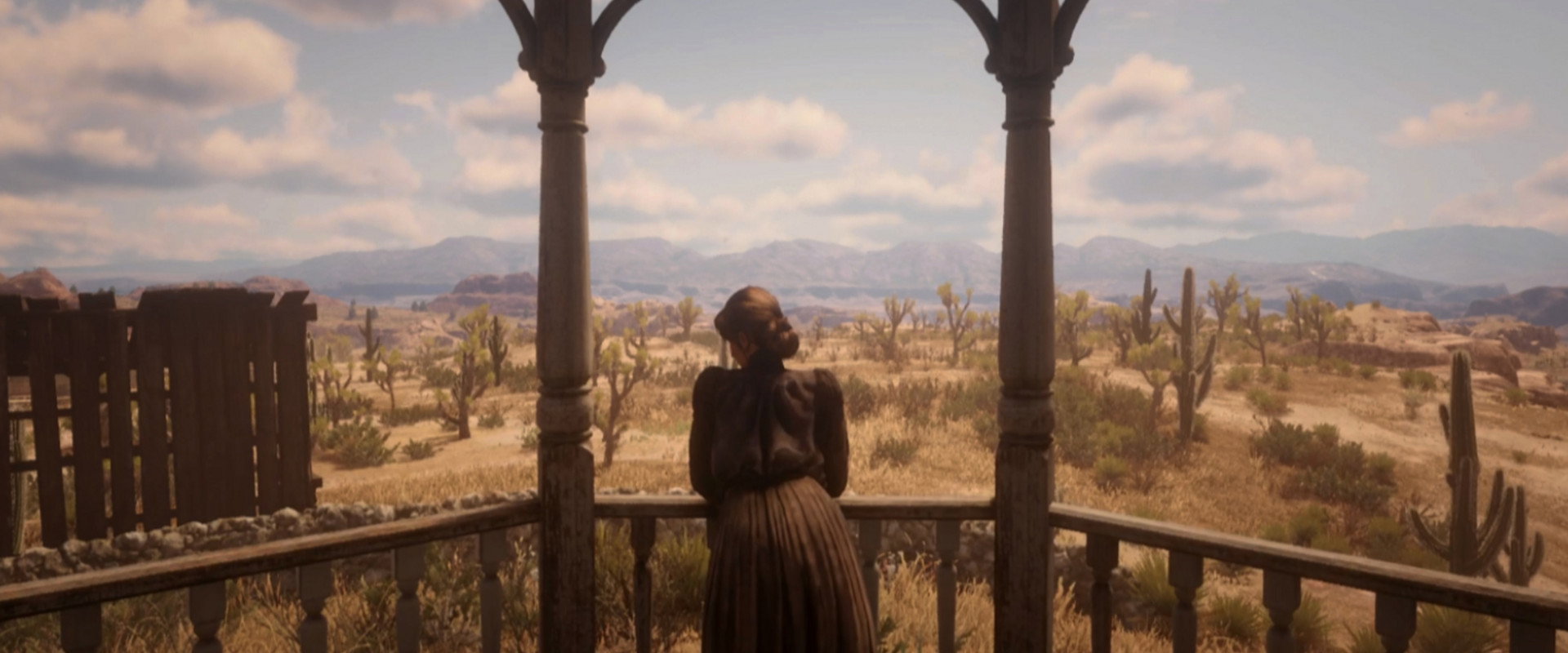 Western Simulacrum backdrop