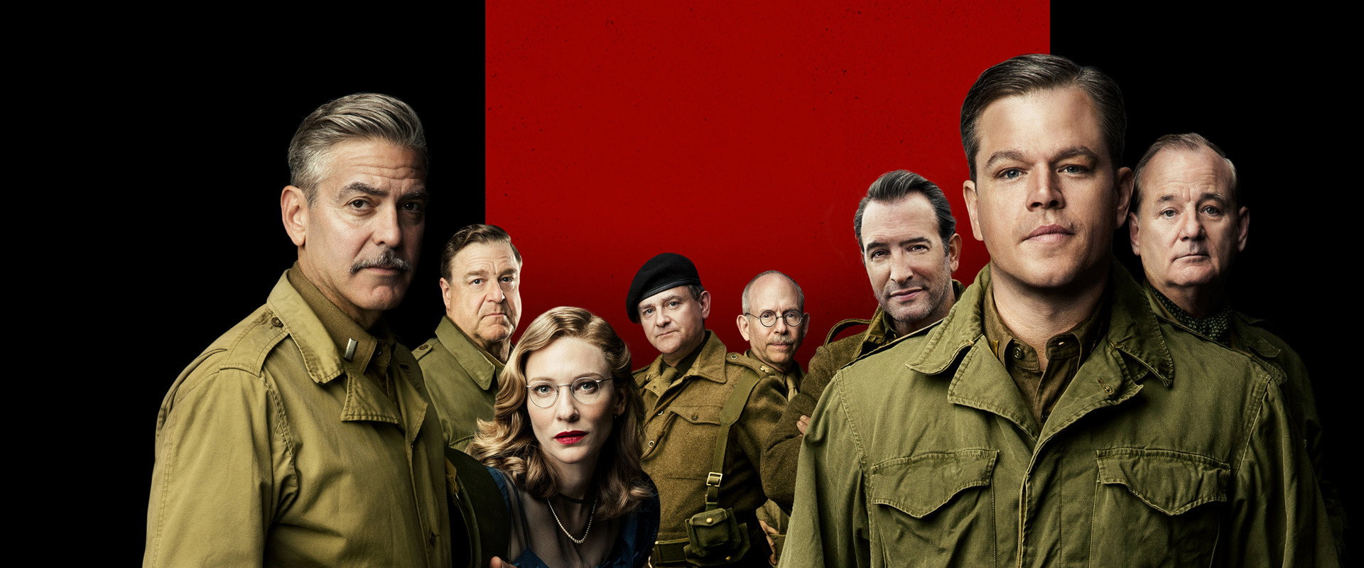 The Monuments Men backdrop