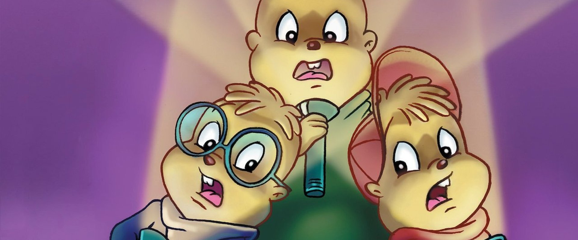 Alvin and the Chipmunks Meet Frankenstein backdrop