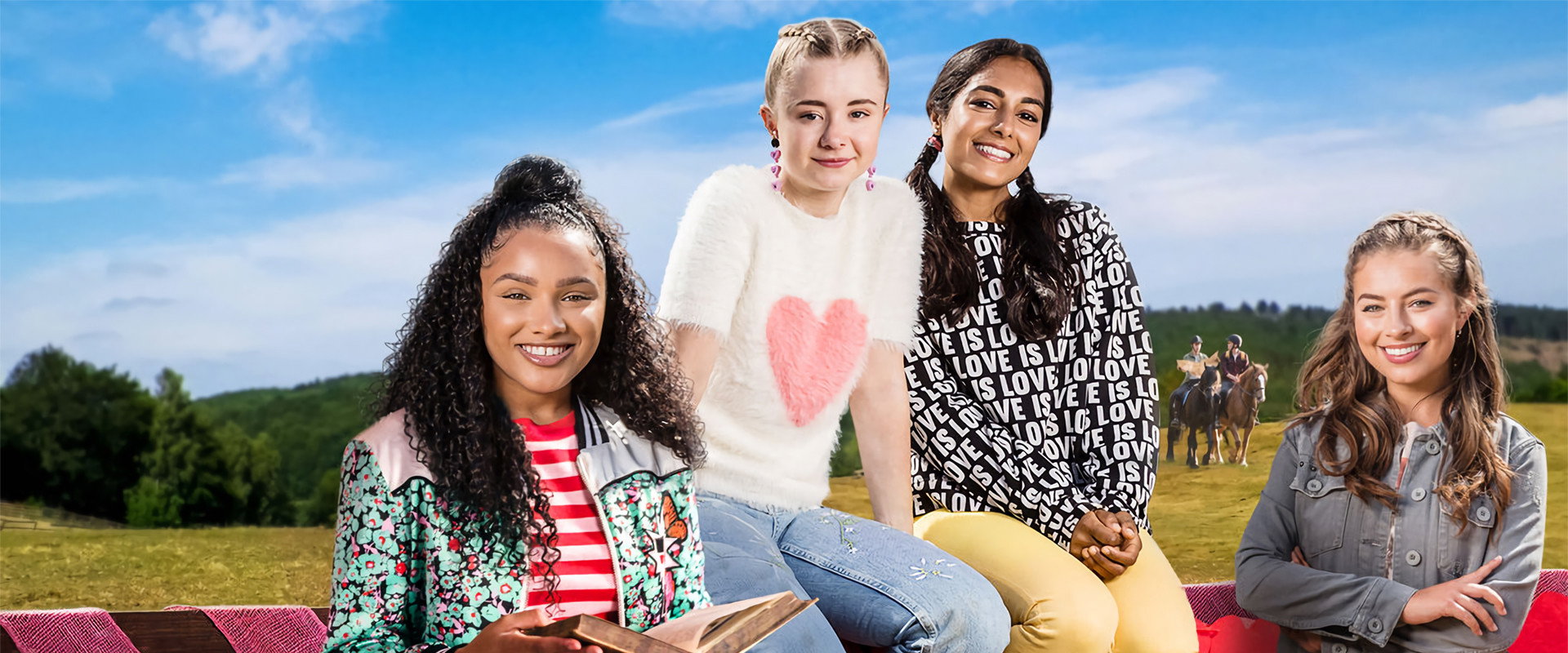 Free Rein: Valentine's Day backdrop