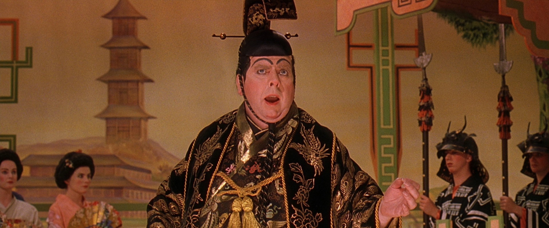 Topsy-Turvy backdrop