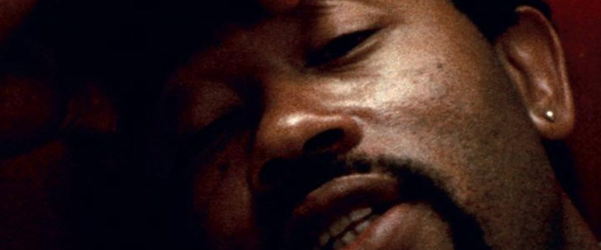 Eldridge Cleaver, Black Panther backdrop