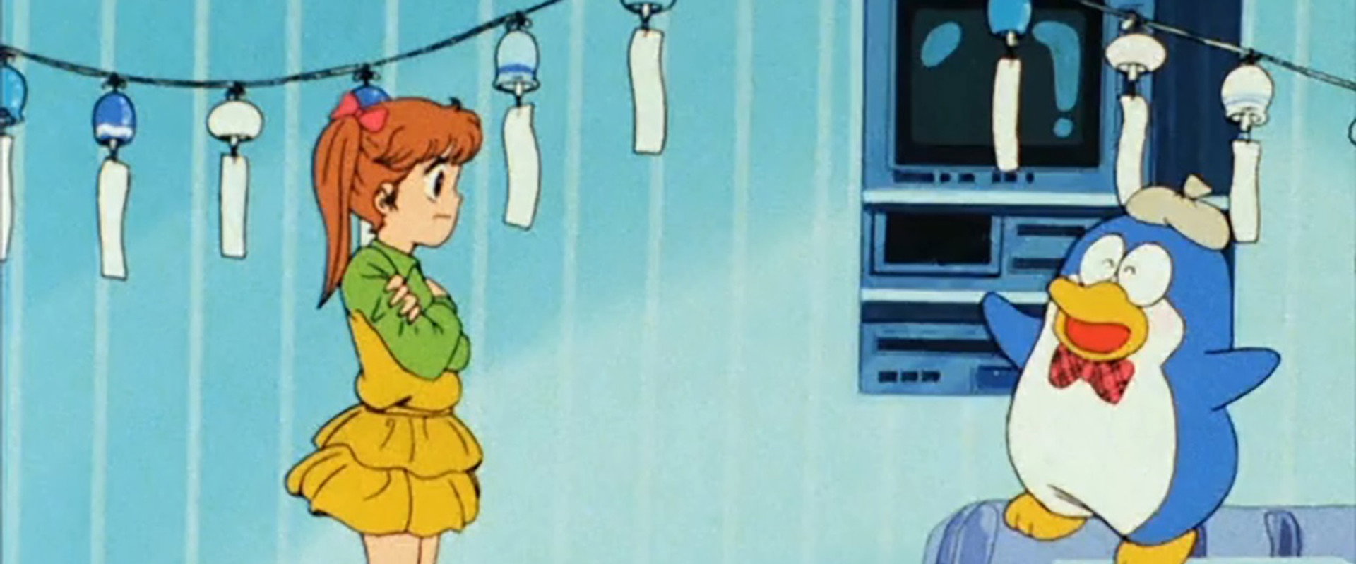 Mr. Pen Pen backdrop