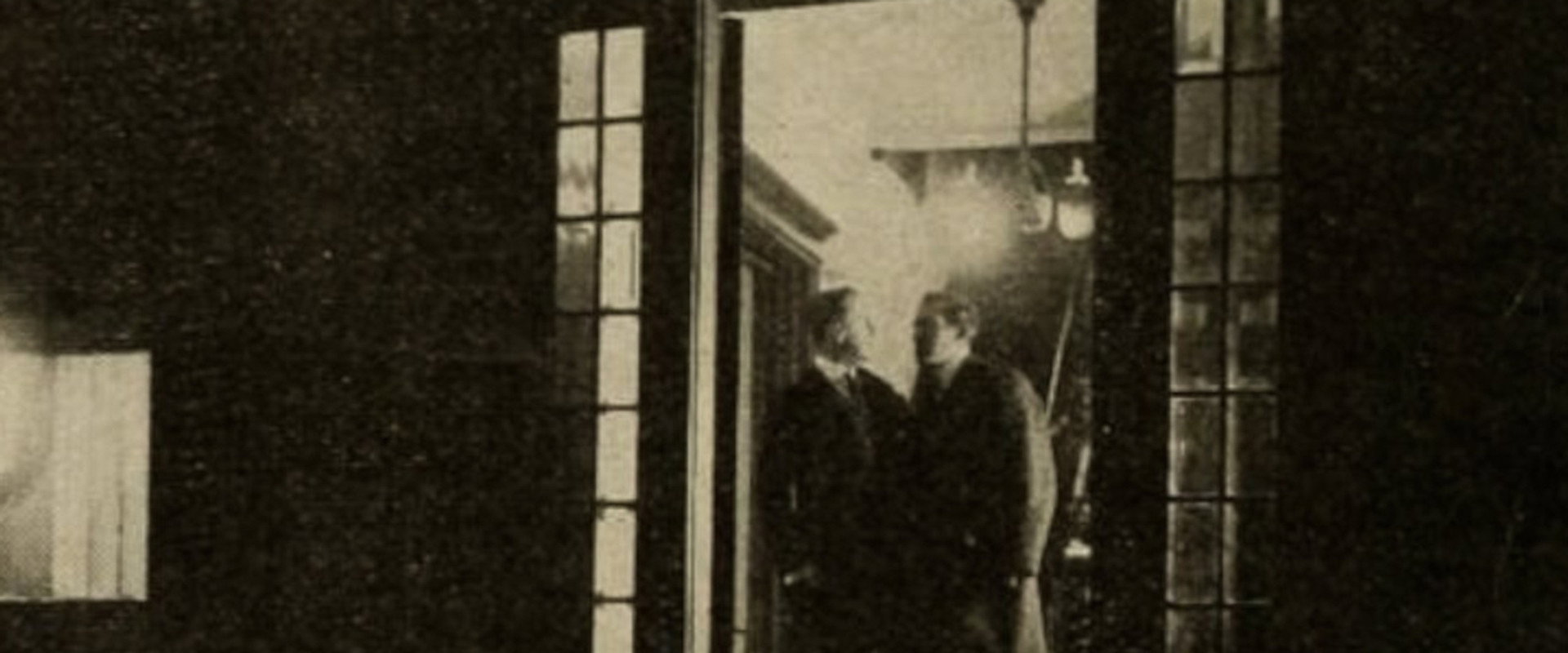 The House of Fear backdrop