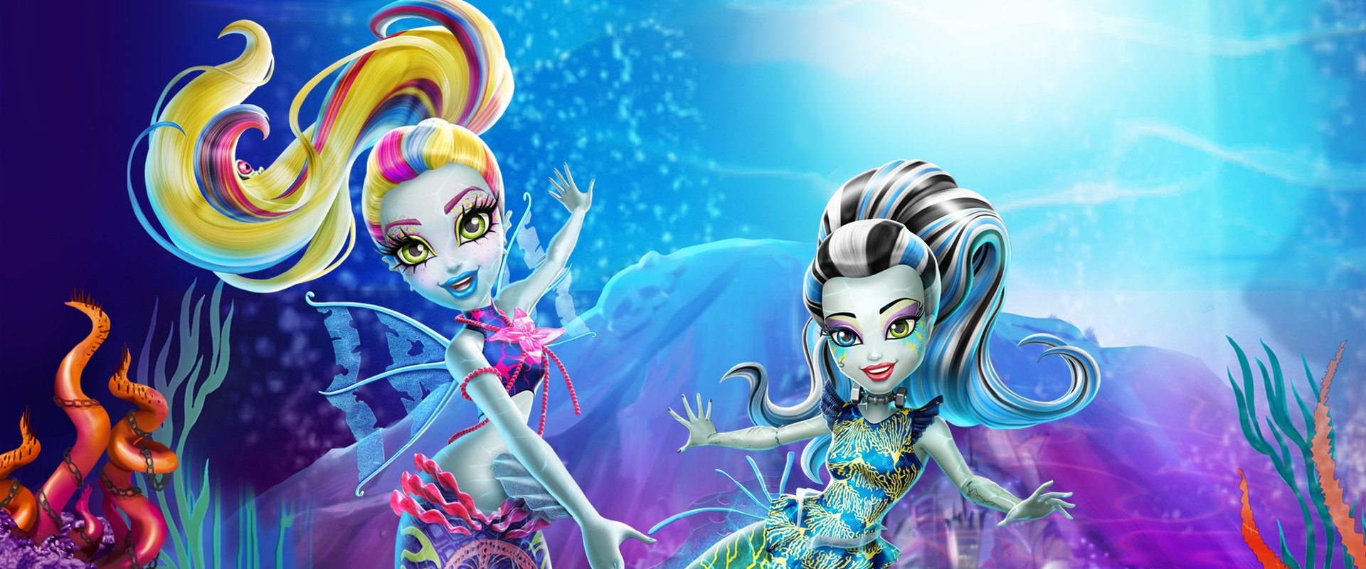 Monster High: Great Scarrier Reef backdrop