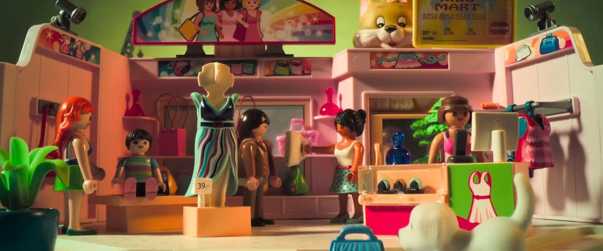 Semiotic Plastic backdrop