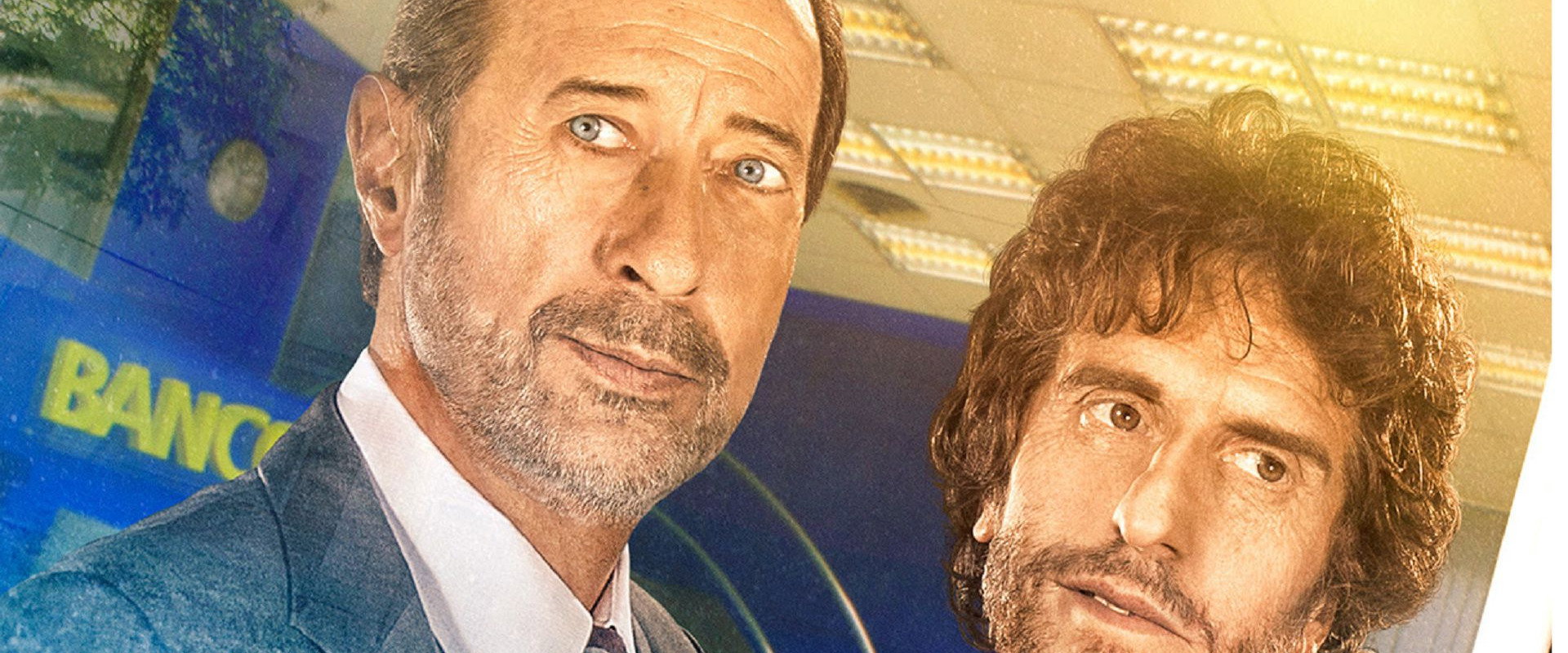 The Heist of the Century backdrop