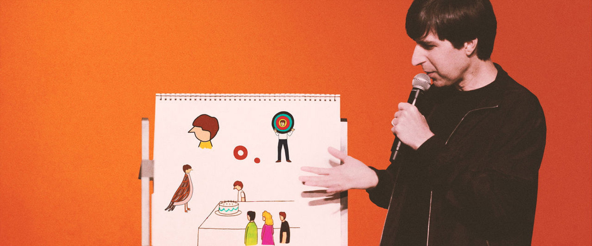 Demetri Martin: The Overthinker backdrop