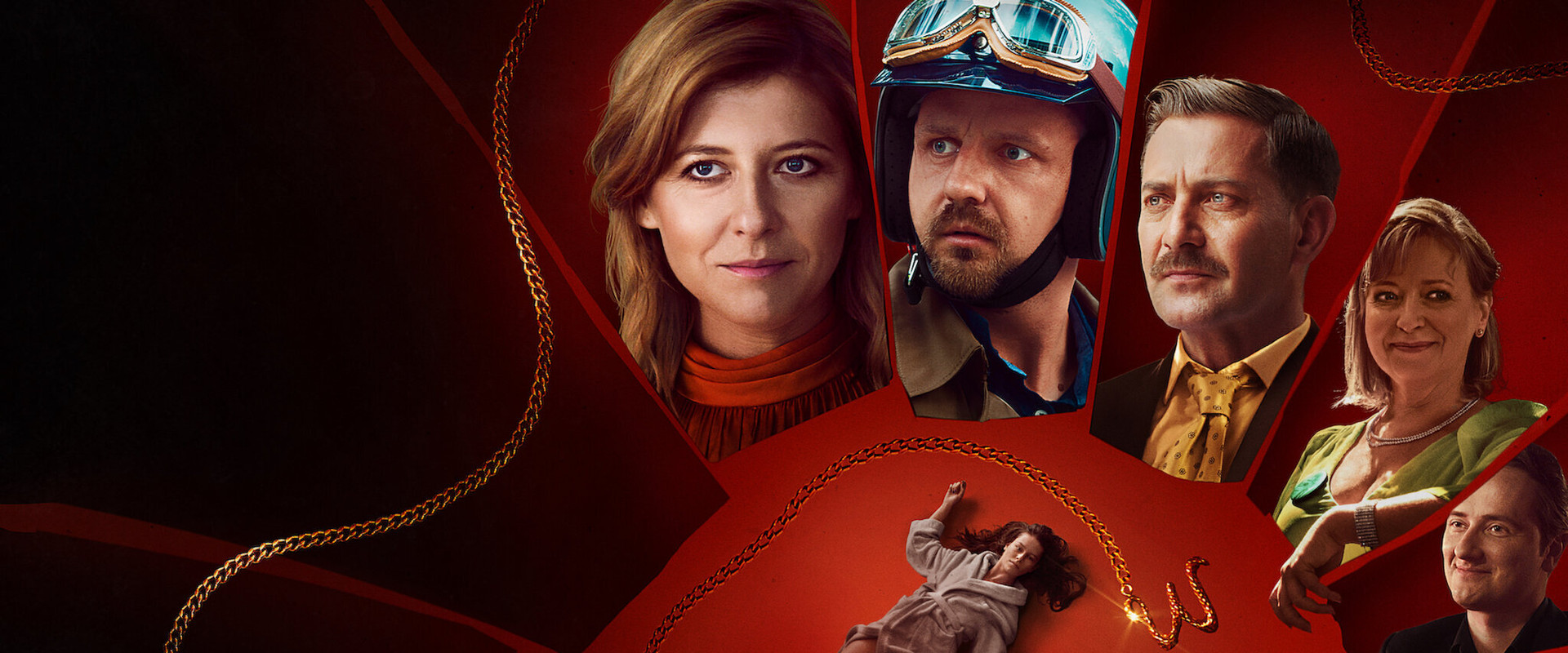 In for a Murder backdrop