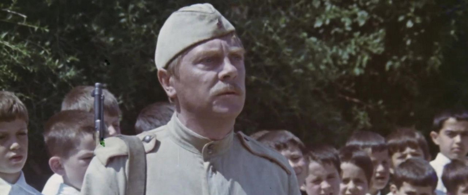 The Soldier of the Supply Column backdrop