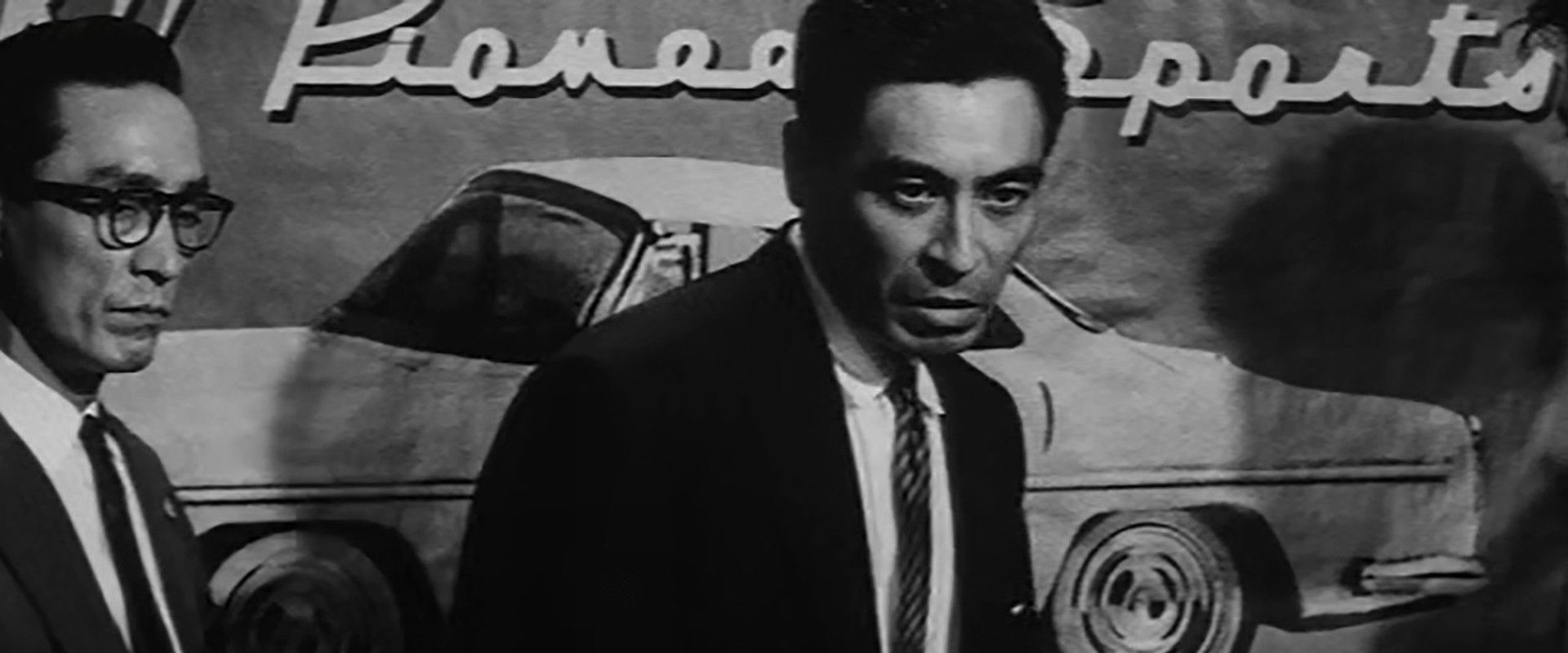 Black Test Car backdrop