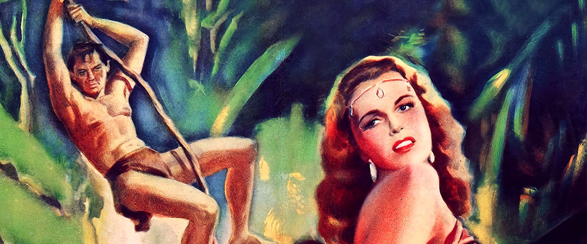 Tarzan Triumphs backdrop