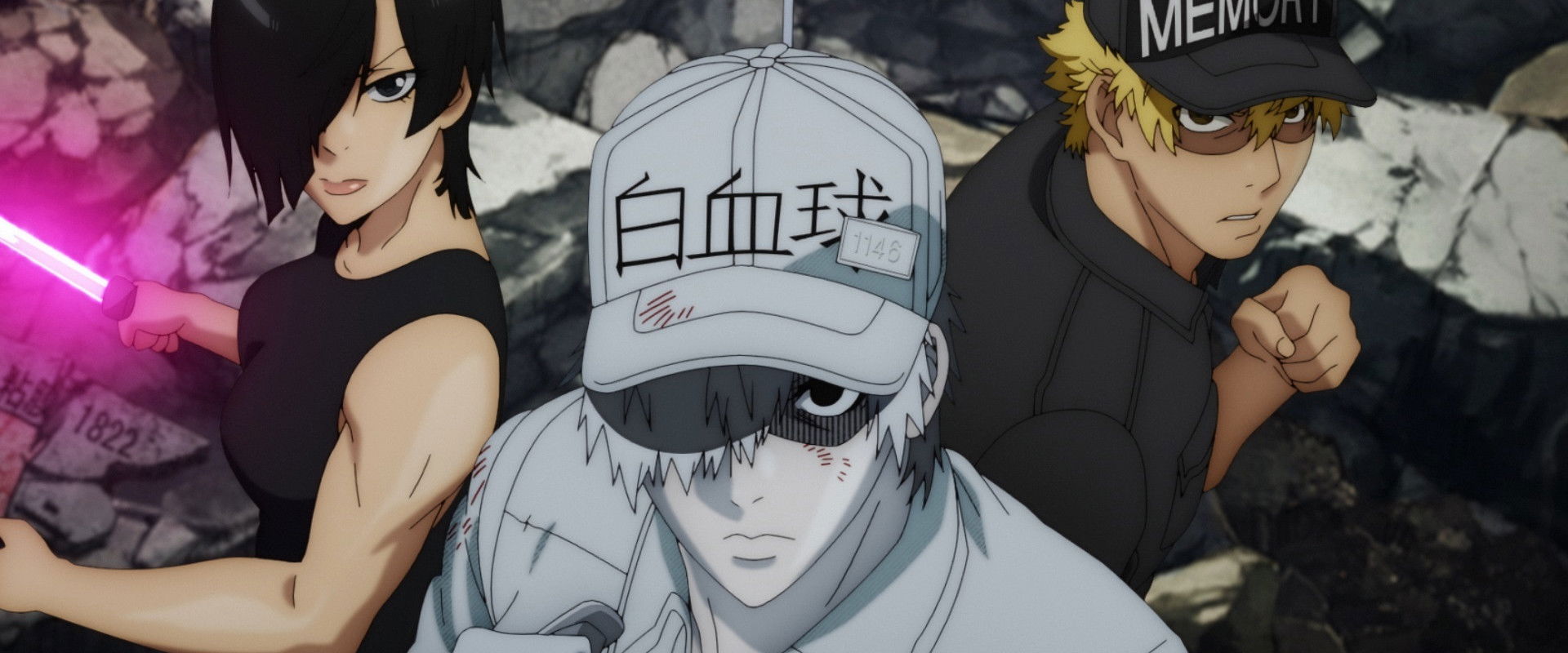 Cells at Work!! The Return of the Strongest Enemy: A Huge Uproar in the Body’s Bowels! backdrop