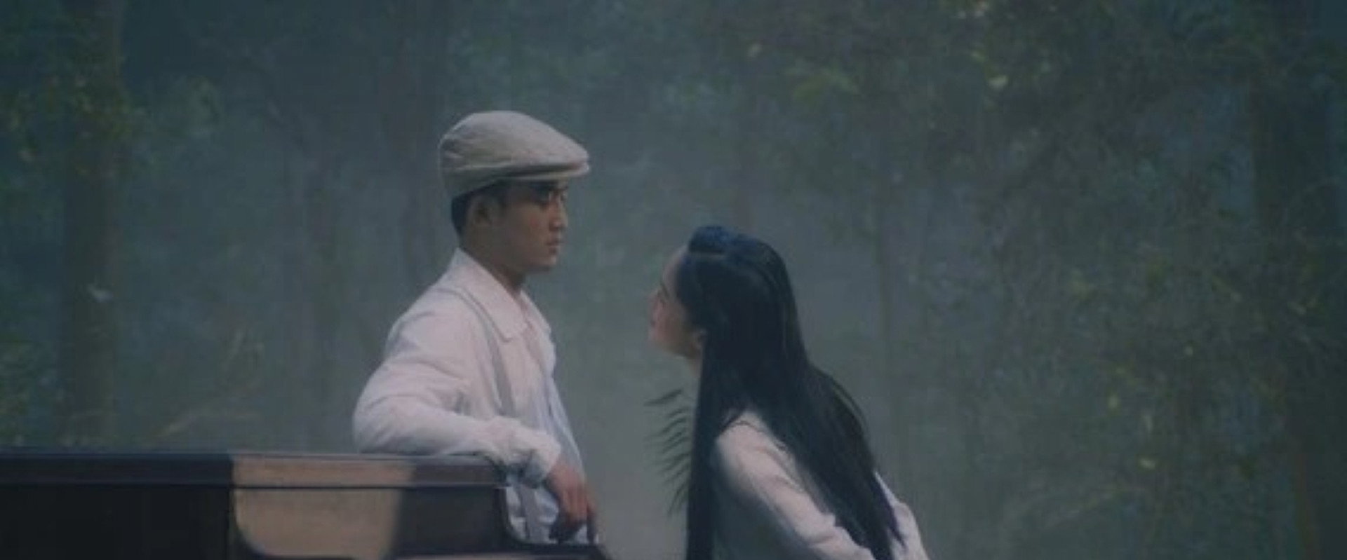 Peach Blossom, Pho and Piano backdrop