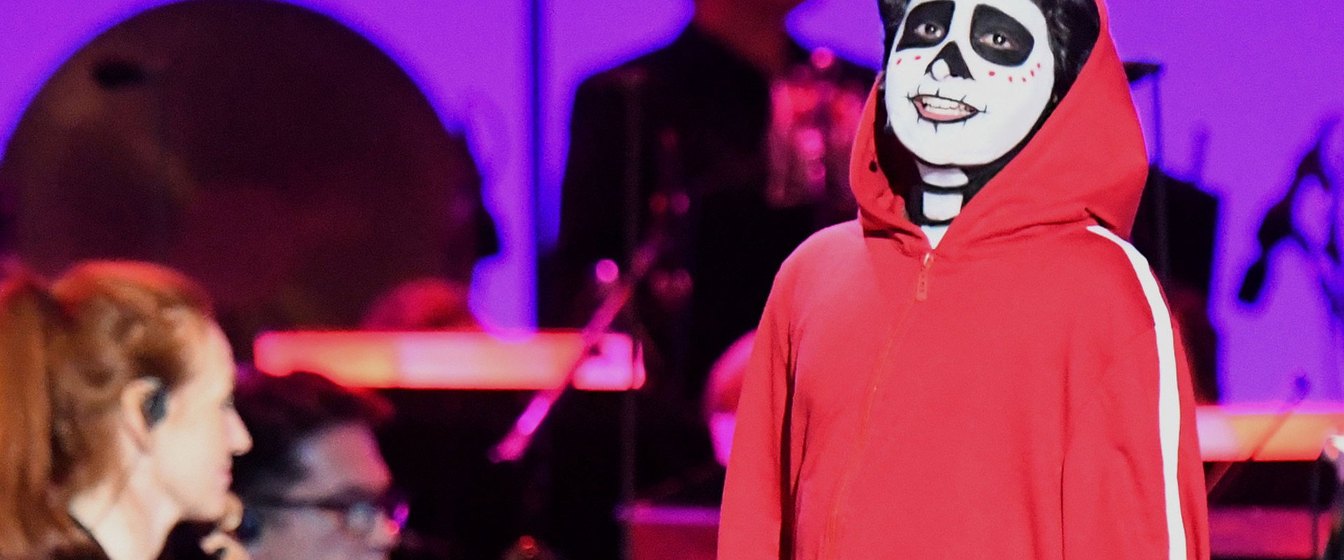 A Celebration of the Music from Coco backdrop