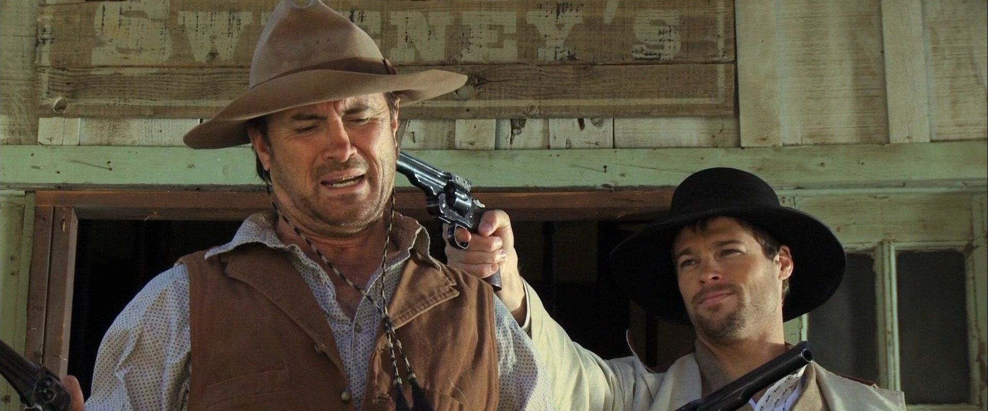 American Bandits: Frank and Jesse James backdrop