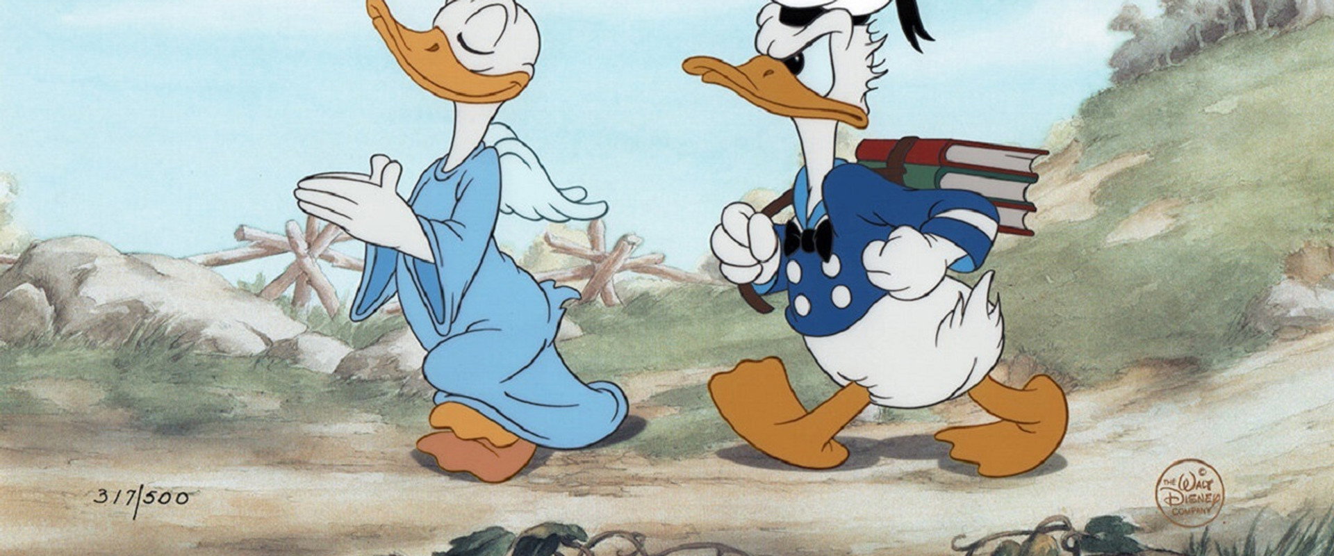 Donald's Better Self backdrop