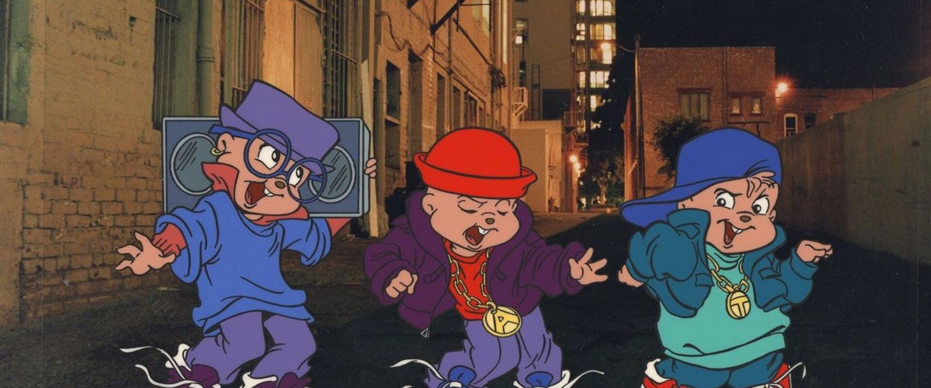 The Chipmunks Rockin' Through The Decades backdrop