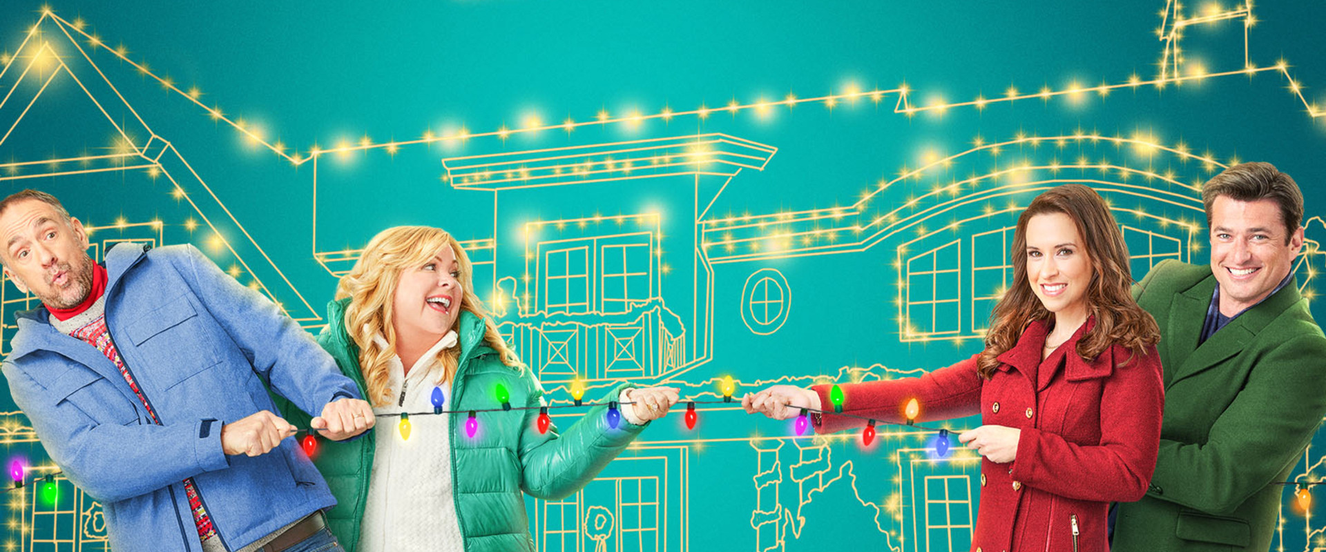 Haul Out the Holly: Lit Up backdrop