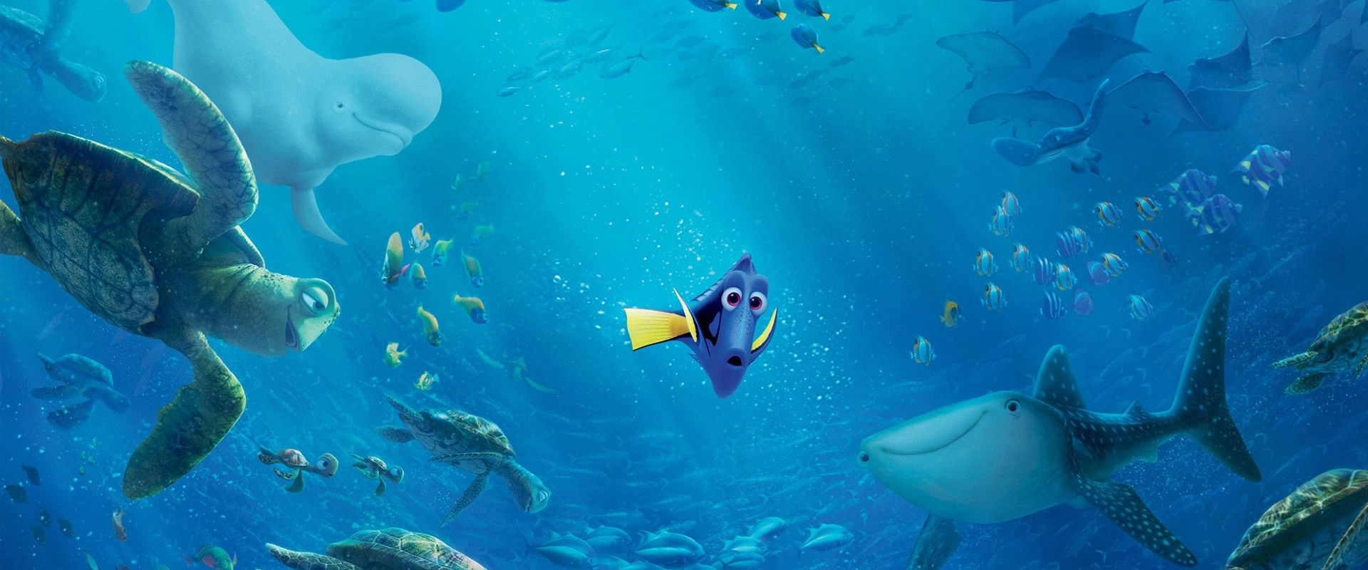 Finding Dory backdrop
