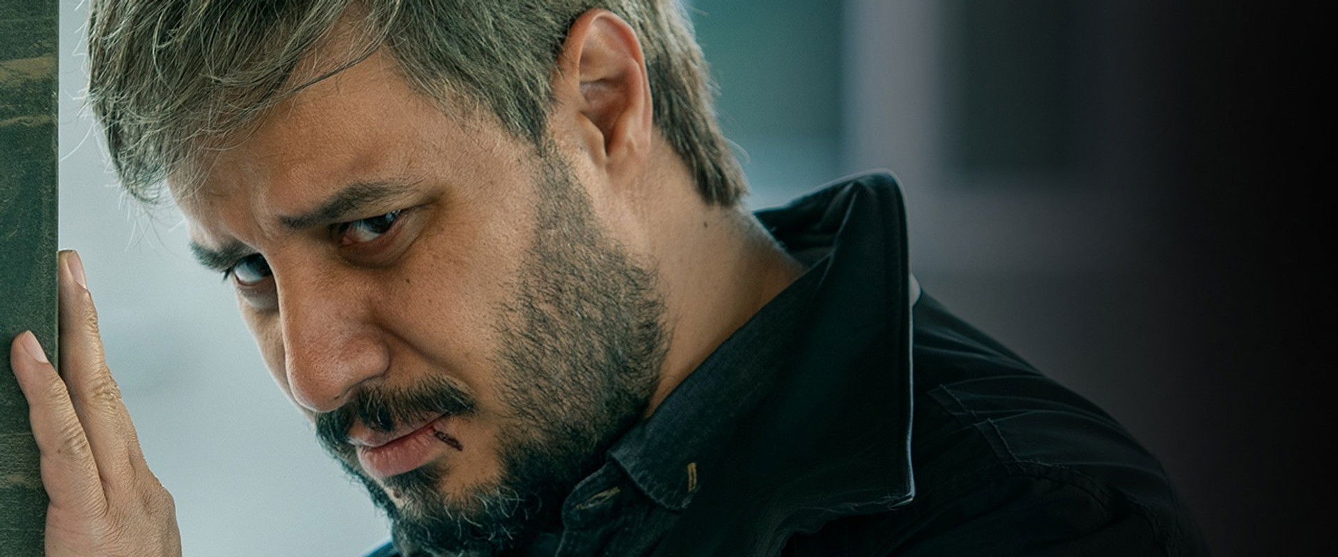 Leather Jacket Man backdrop