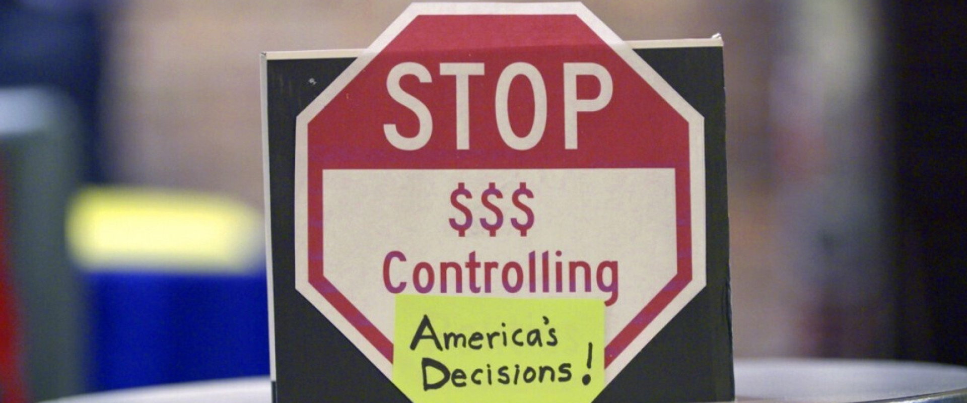 Democracy for $ale backdrop