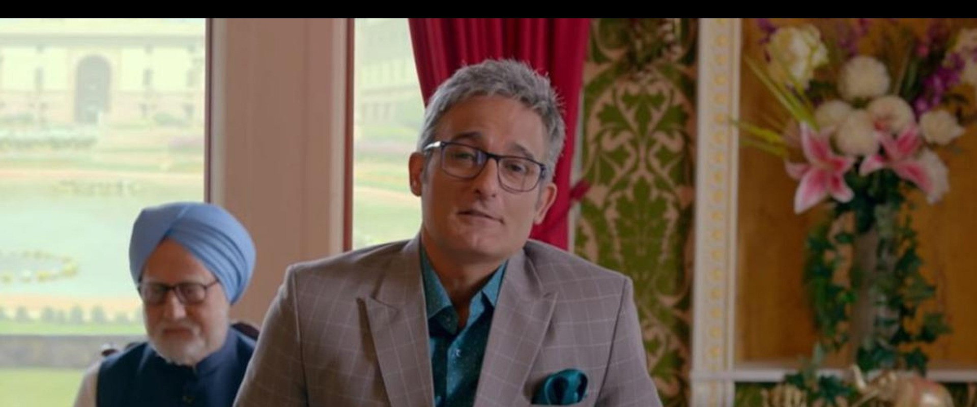 The Accidental Prime Minister backdrop