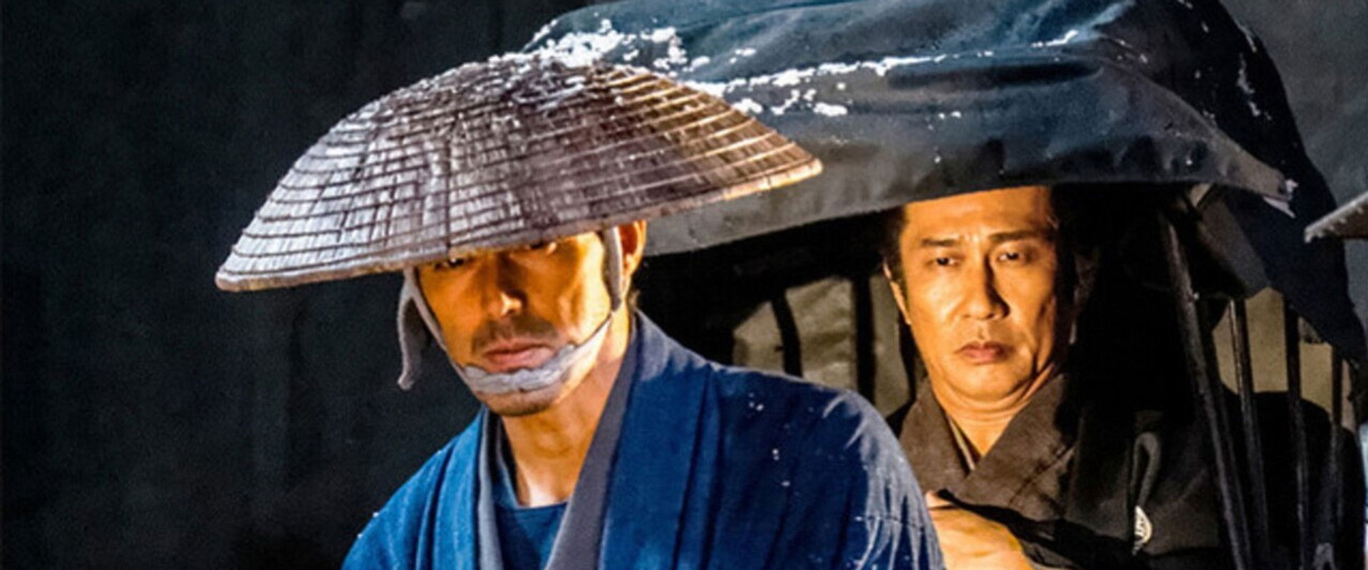 Snow on The Blades backdrop