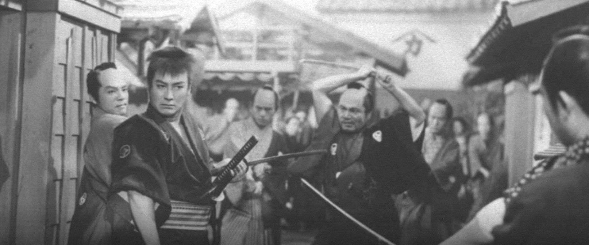 The Swordsman and the Actress backdrop