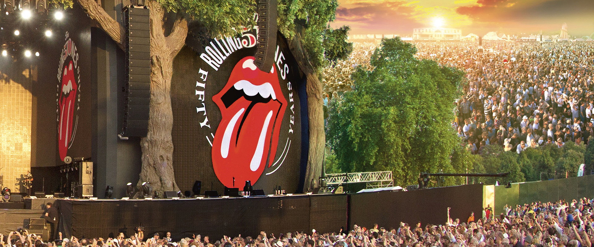 The Rolling Stones: Sweet Summer Sun - Hyde Park Live backdrop
