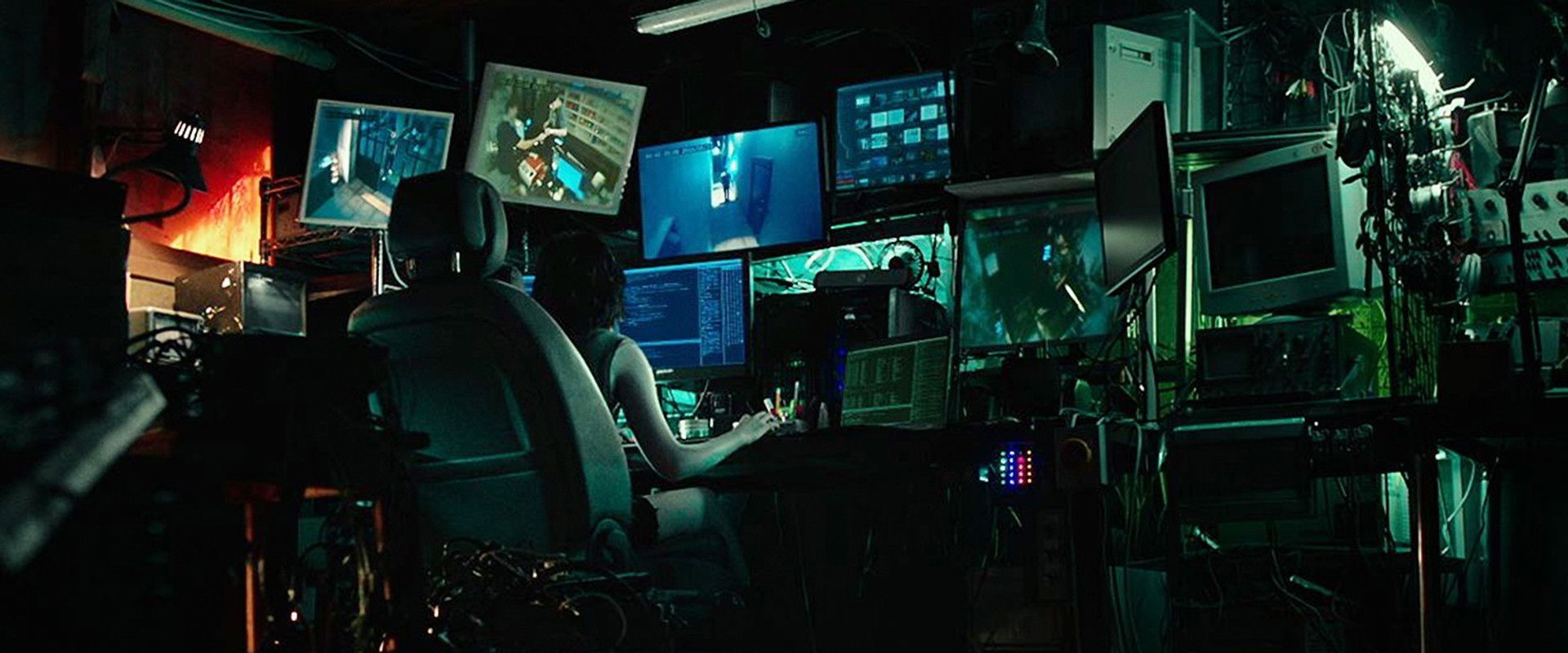 Fabricated City backdrop