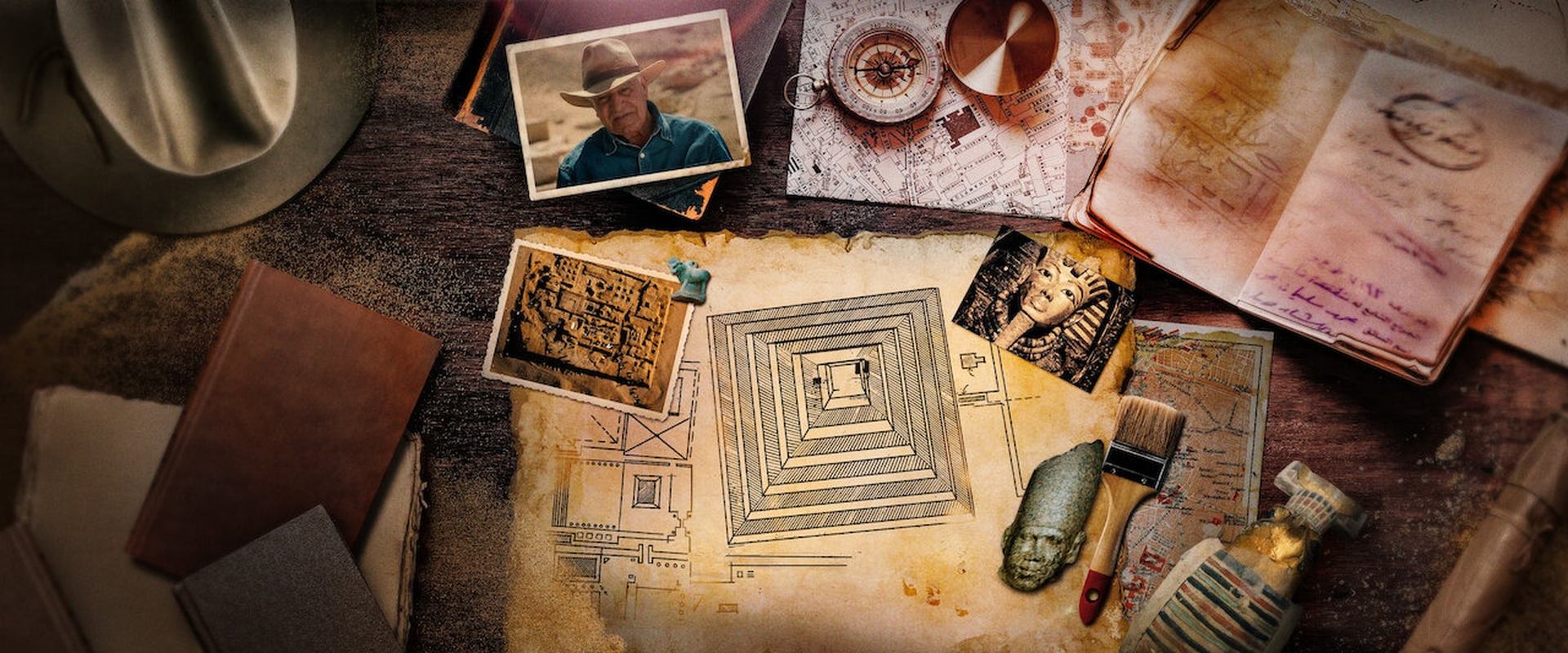 Unknown: The Lost Pyramid backdrop