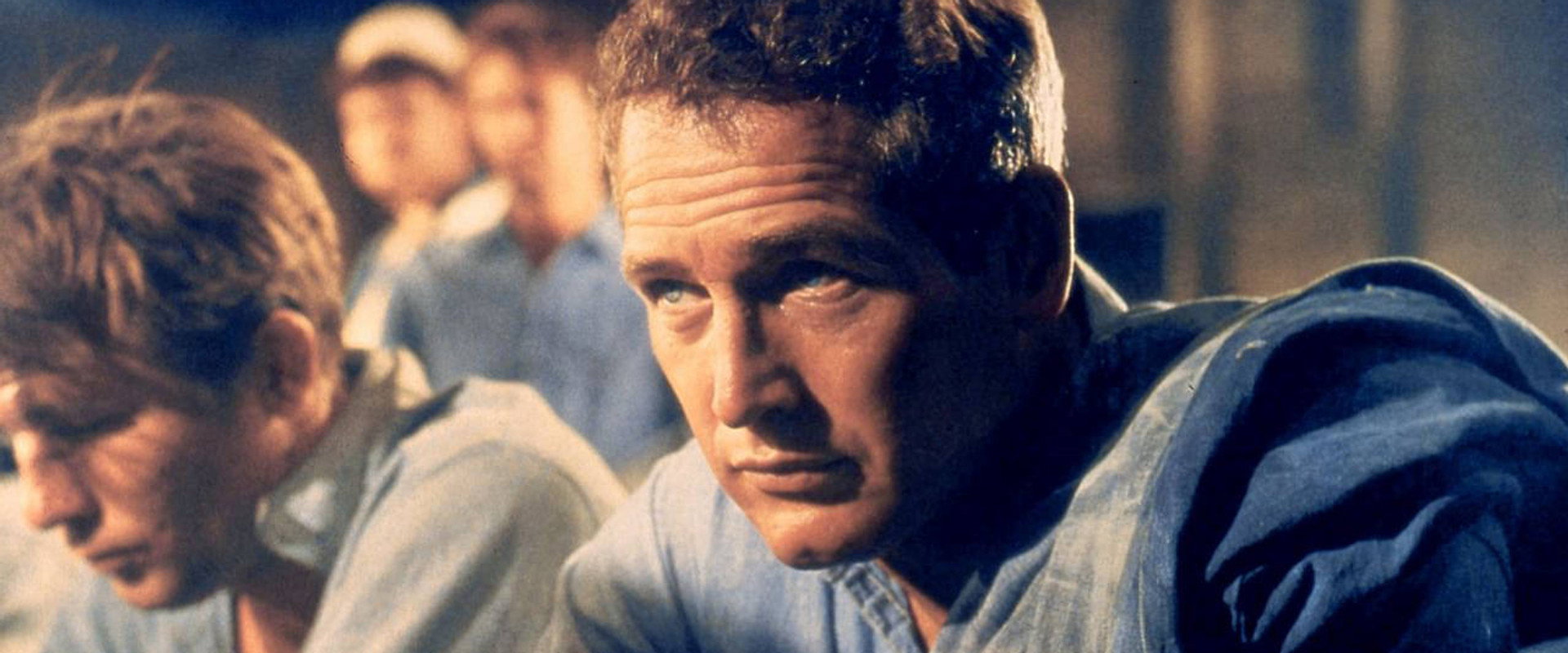 Paul Newman: The Restless backdrop