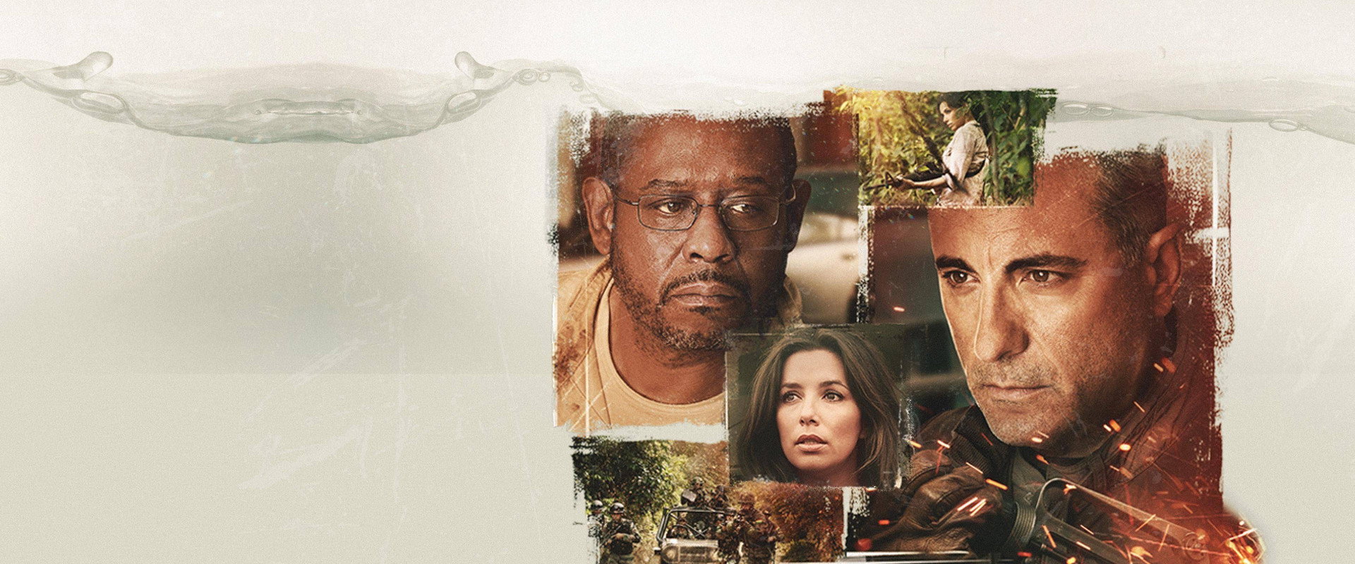 A Dark Truth backdrop