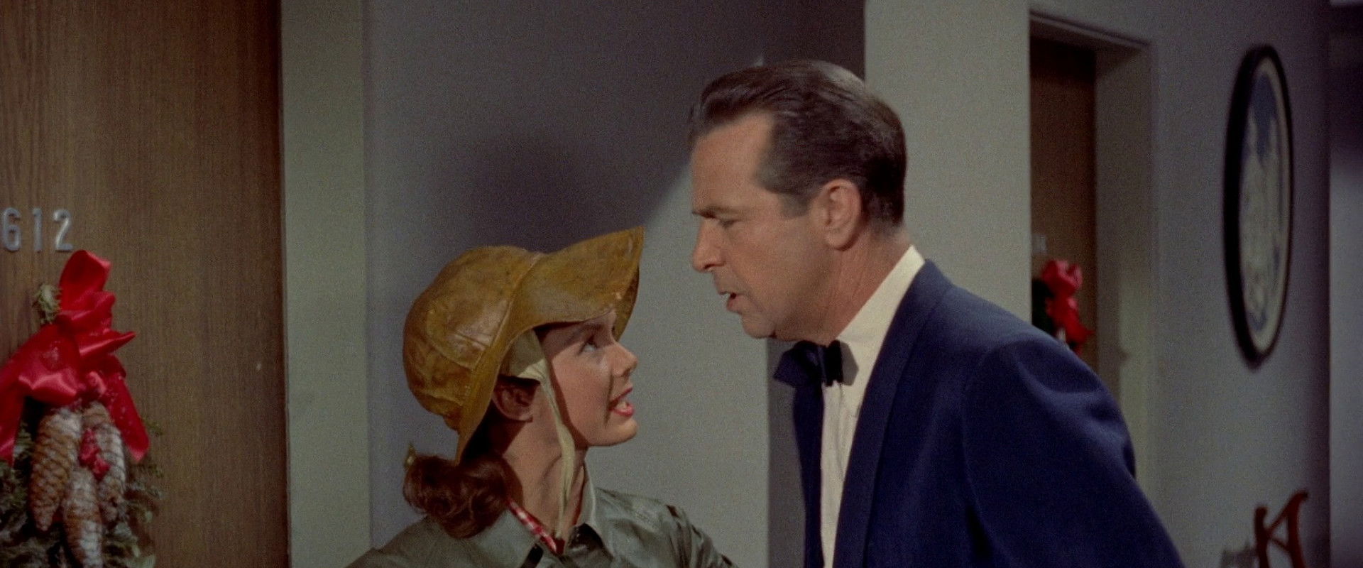 Susan Slept Here backdrop