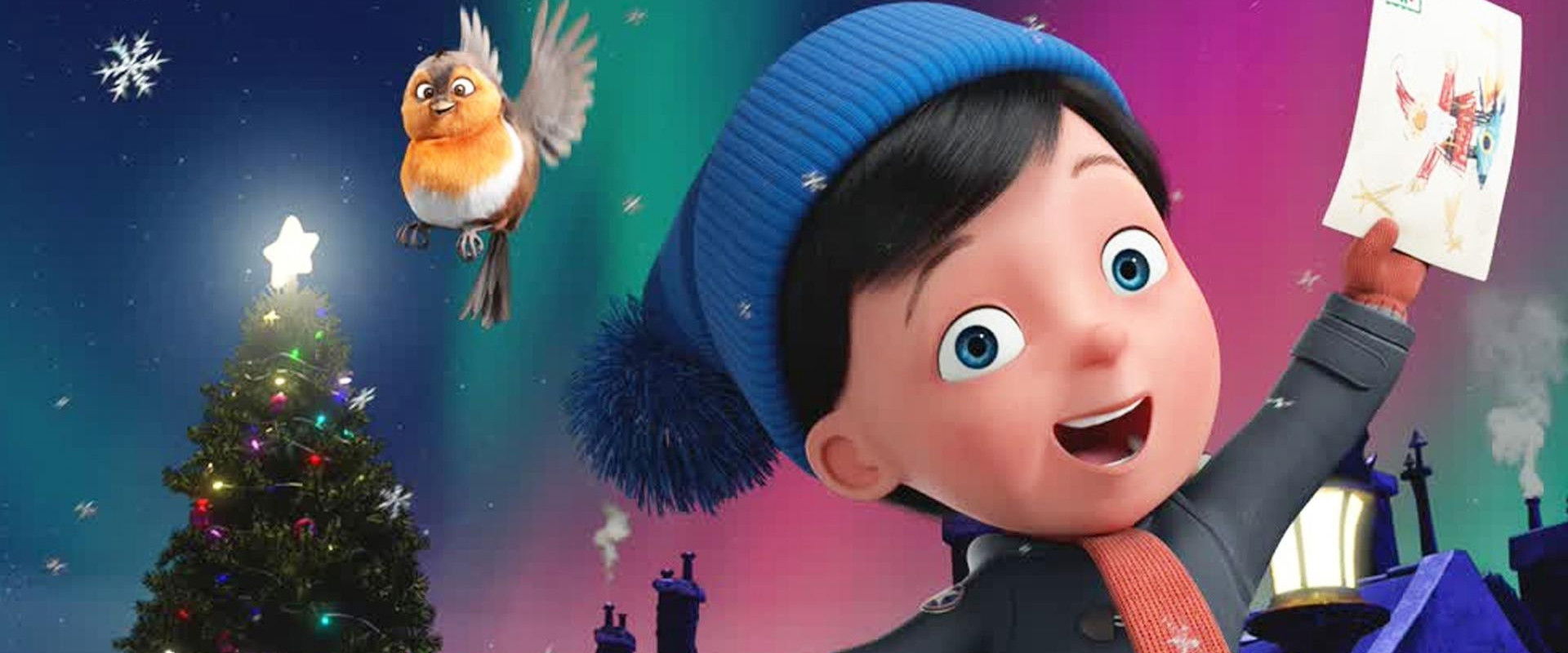 The Christmas Letter backdrop