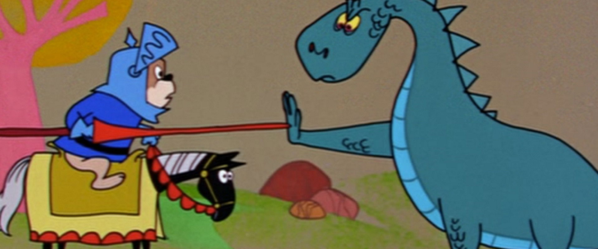 One Droopy Knight backdrop