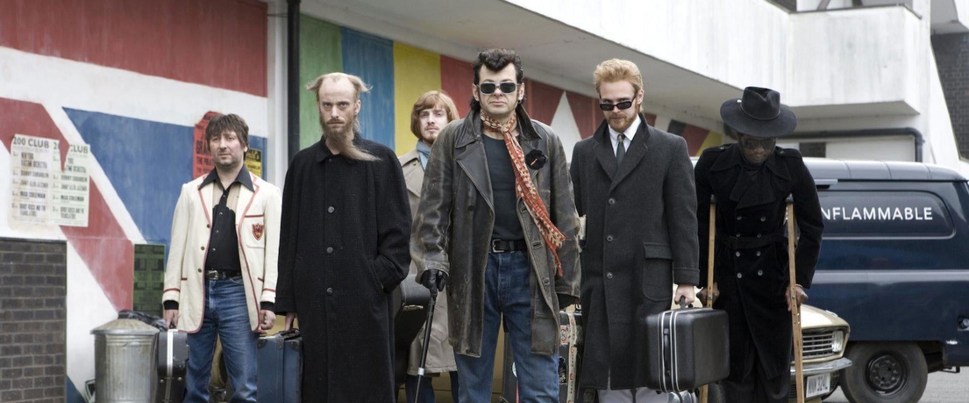 Sex & Drugs & Rock & Roll backdrop