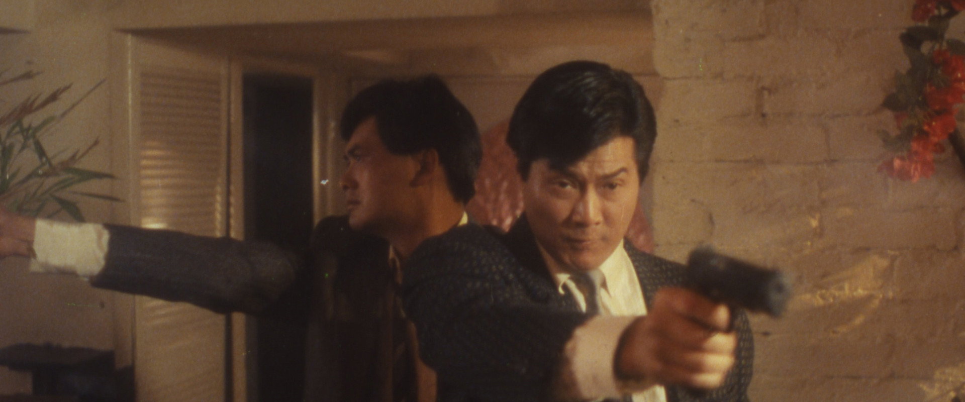 Flaming Brothers backdrop