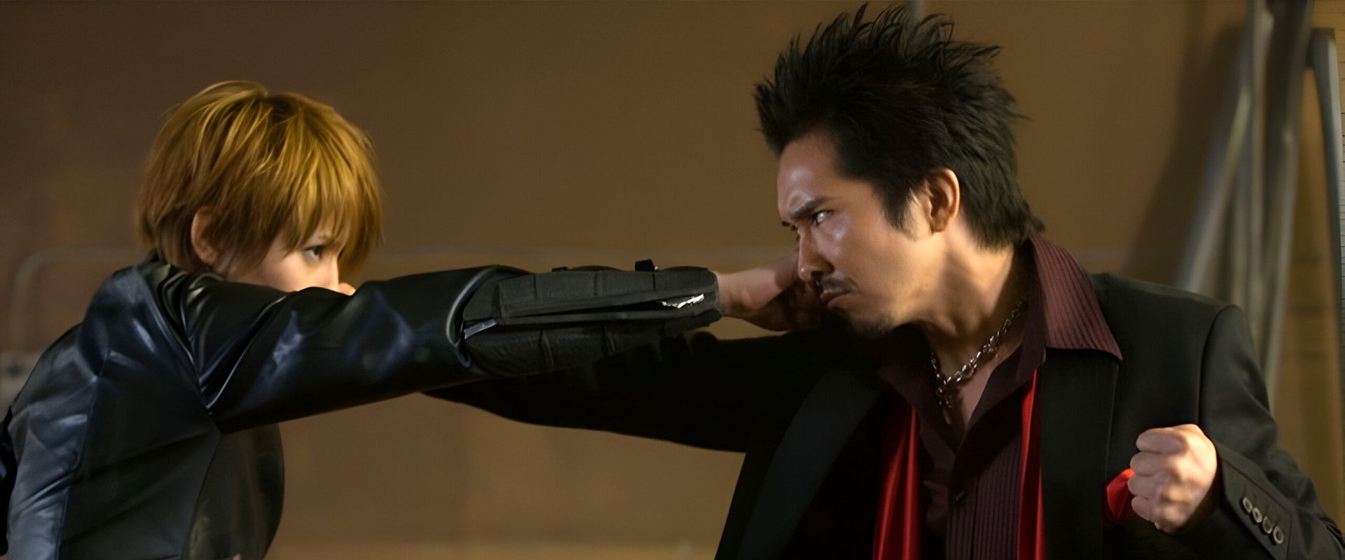 Hard Revenge, Milly backdrop