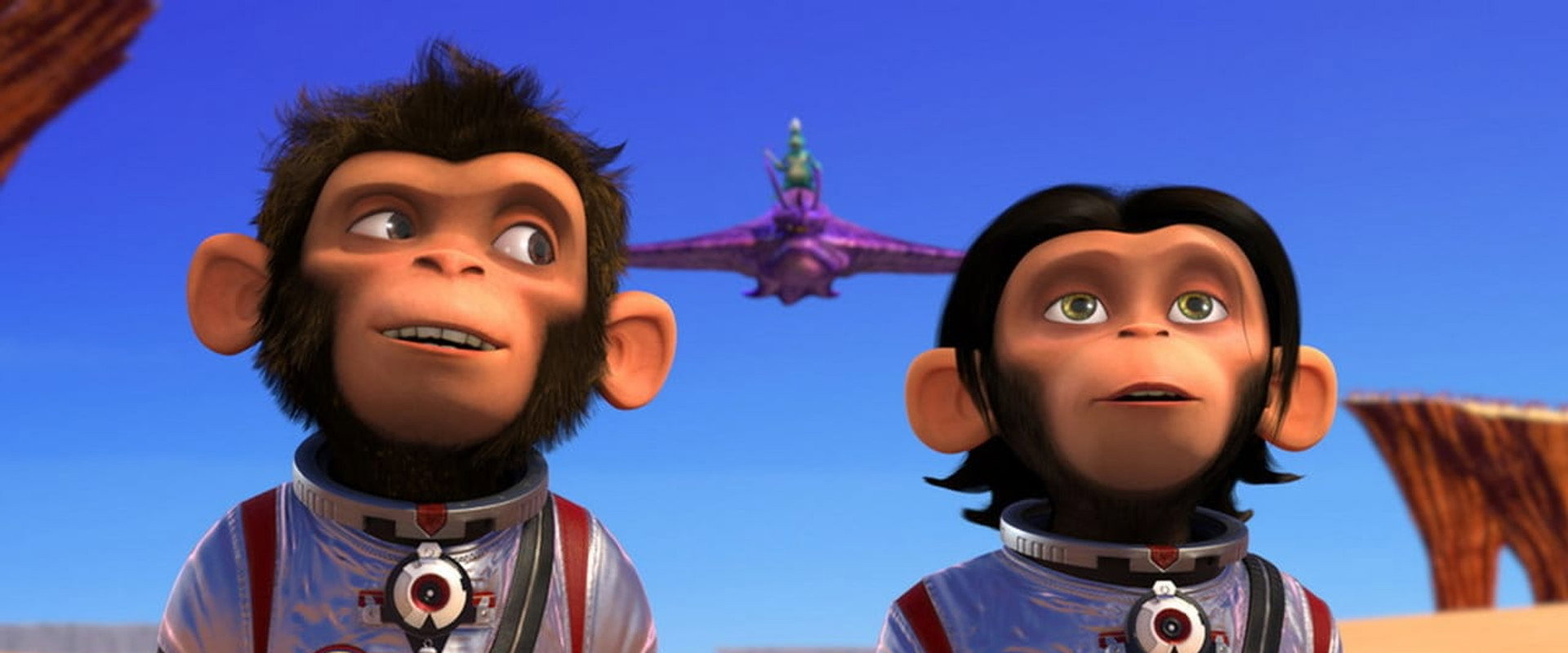 Space Chimps backdrop